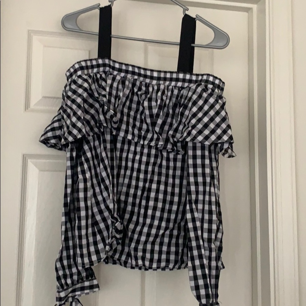 off the shoulder shirt